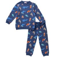 Conjuntos Polera Manga Larga + Pantalón 3 Bebé Niño BABY EUREKA