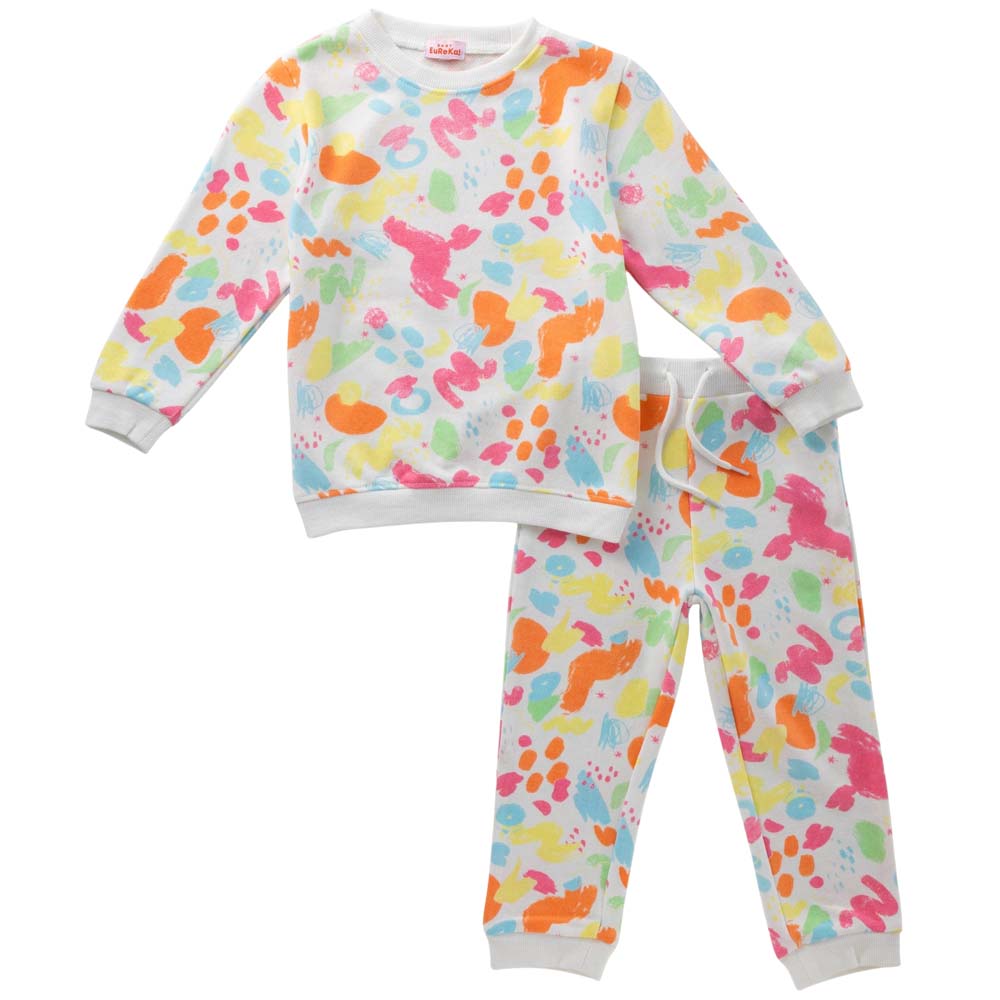 Conjuntos Polera Manga Larga + Pantalón 3 Bebé Niña BABY EUREKA