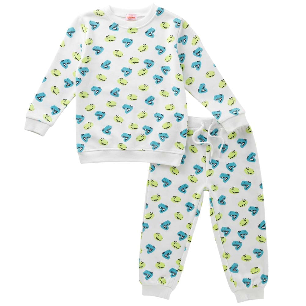 Conjuntos Polera Manga Larga + Pantalón 3 Bebé Niño BABY EUREKA