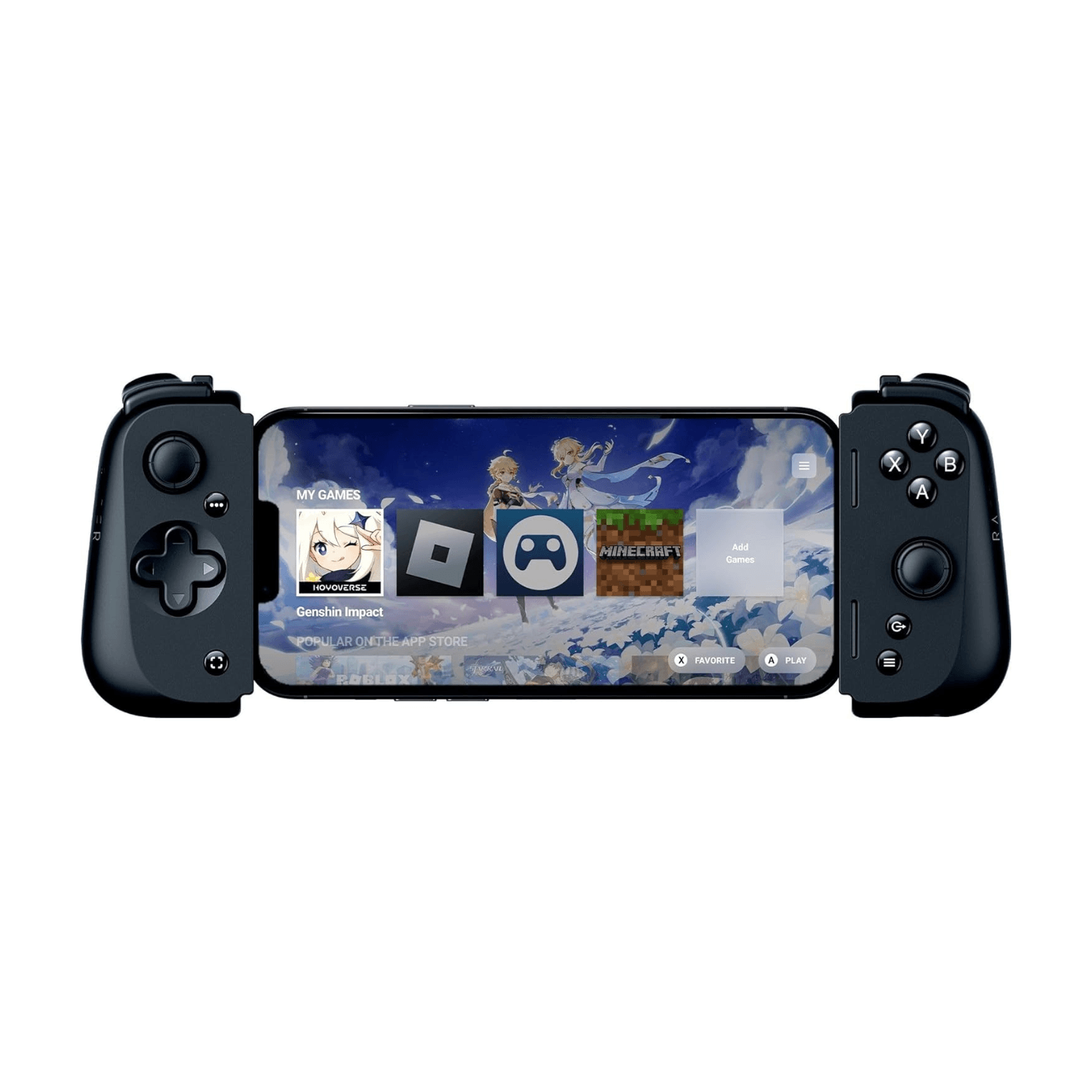 Control de Juegos Razer Kishi V2 Gen para Iphone Black