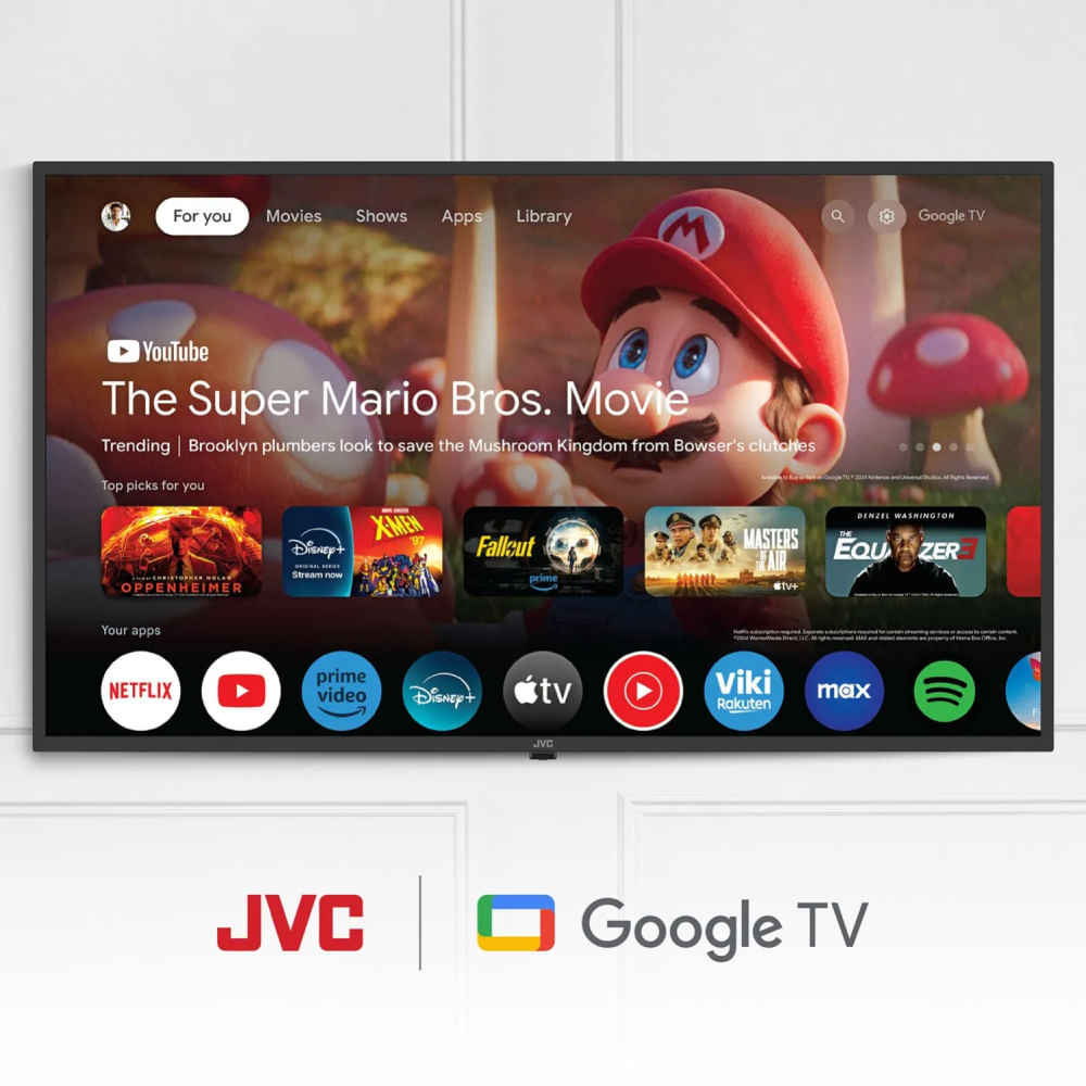 Televisor JVC LED 43'' FHD Google TV Os LT-43KM348