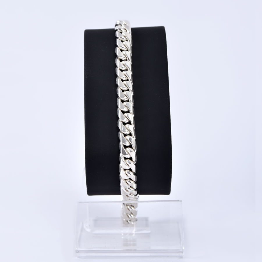 Pulsera de Plata 950 - 36 gr - Caballero - joyería Fina