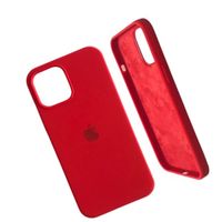 Carcasa Lisa para iPhone 15 pro max rojo