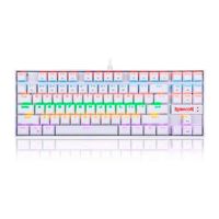 Teclado gamer Redragon Kumara K552 TKL RAINBOW, SP Blanco - RED SWITCH