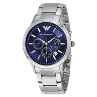 Reloj Emporio Armani Hombre AR2448 Plateado - Azul