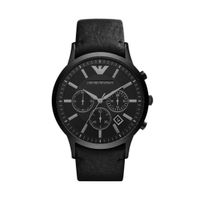Reloj Emporio Armani Hombre AR2461 Cuero - Negro