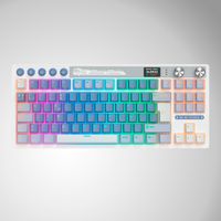 Teclado gamer Royal Kludge RK M87 Inalámbrico