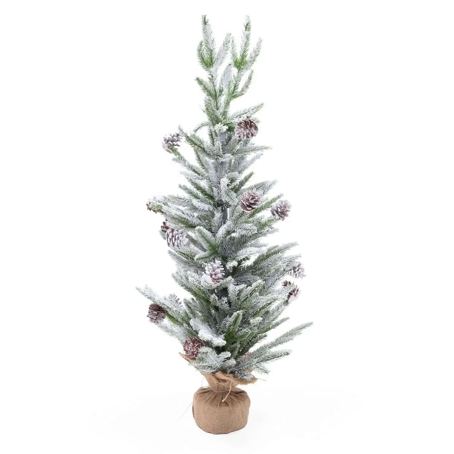 Mini Árbol De Navidad Con Nieve 90cm
