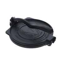 Prensa De Hierro Fundido 20cm Para Arepas Y Patacones