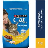 Comida para Gatos CAT CHOW Esterilizados Bolsa 1kg