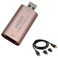 Capturador Video Hdmi A Usb 3.0 Laptop Pc Celular Streaming