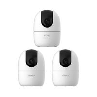 Kit de 3 Cámara de seguridad IMOU Ranger 2 3MP interior 360° Vision Nocturna