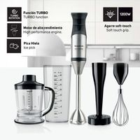 Batidora de Inmersión Taurus Bapi 1200 Premium Complete - Turbo Rotation System OFERTA!