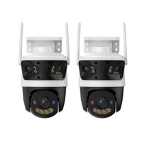 Kit de 2 Cámara seguridad IMOU Crusier Triple Lente 3+3+5 MP Lente FIjo y PT Exterior