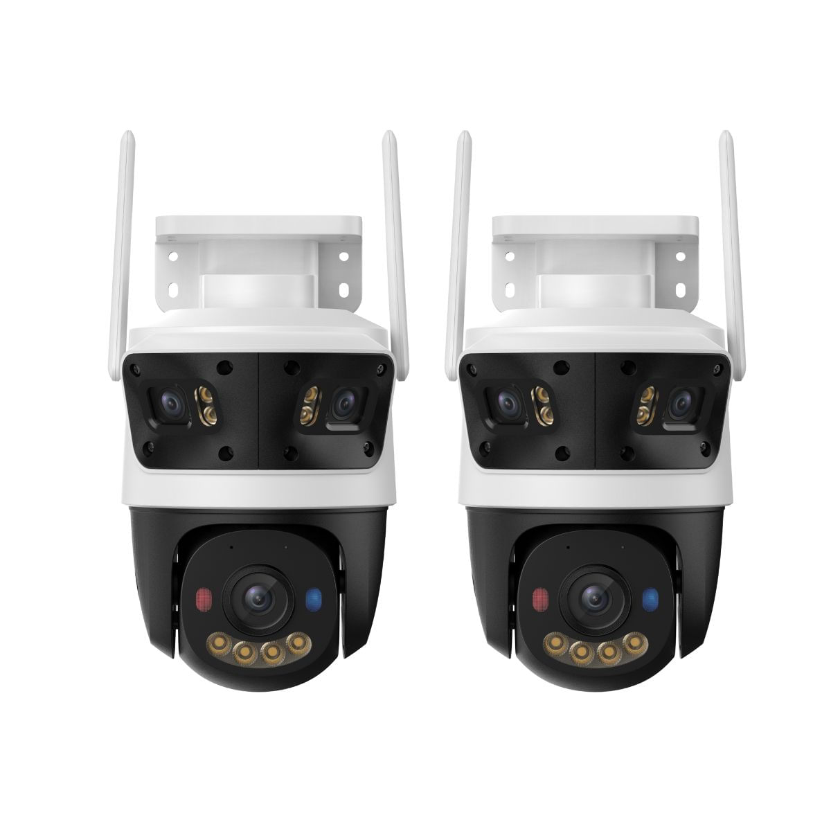 Kit de 2 Cámara seguridad IMOU Crusier Triple Lente 3+3+5 MP Lente FIjo y PT Exterior