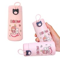 Botella con tapa 300ml Tomatodo para bebidas Rosado