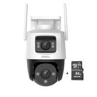 Cámara seguridad IMOU Crusier Dual 3MP + 5MP + Micro SD 64GB 360° Externa Full color