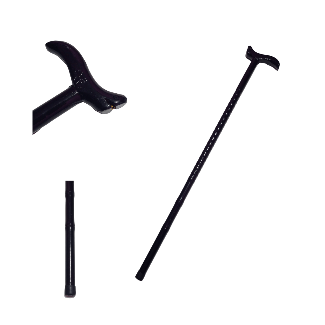 BASTÓN MADERA GRUESO PARA CAMINAR 90 CM