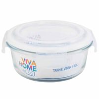 Tapper VIVA HOME Vidrio Redondo 0.62L