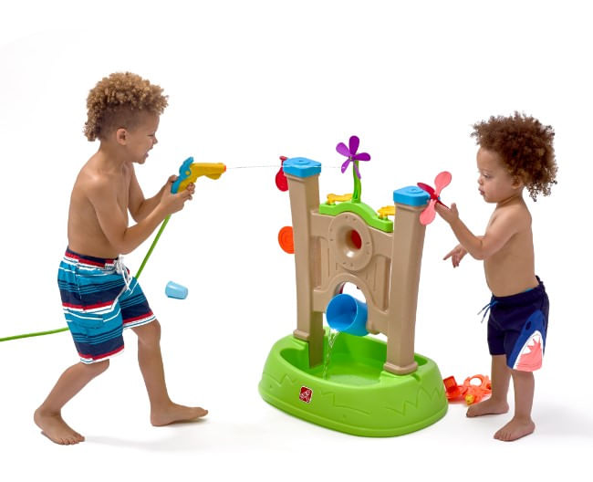 Juego de Verano Parque Lanzador de Agua para Niños STEP 2 Beige