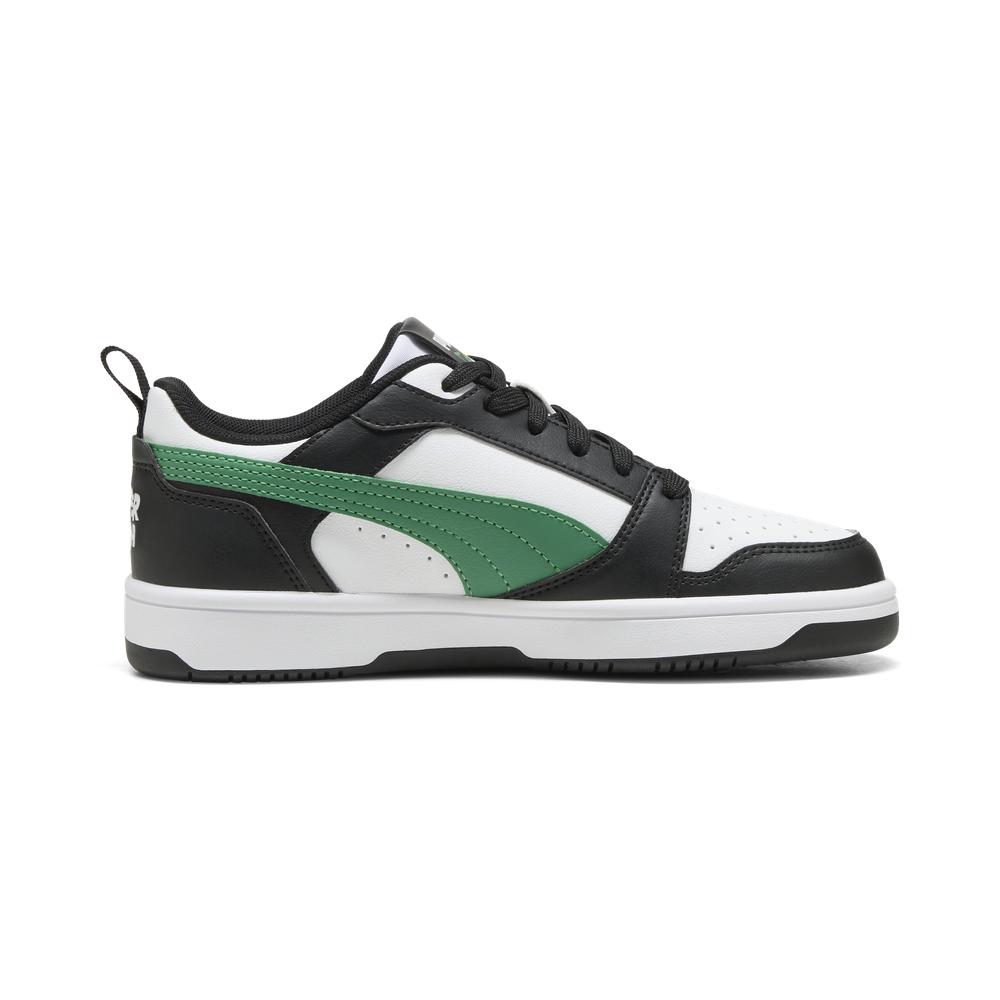 Zapatillas Urbanas Puma Niño Rebound V6 Lo Super 404393 01 Negro