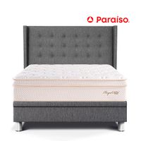 Dormitorio Boxet Gold Royal Cloud Queen Gris
