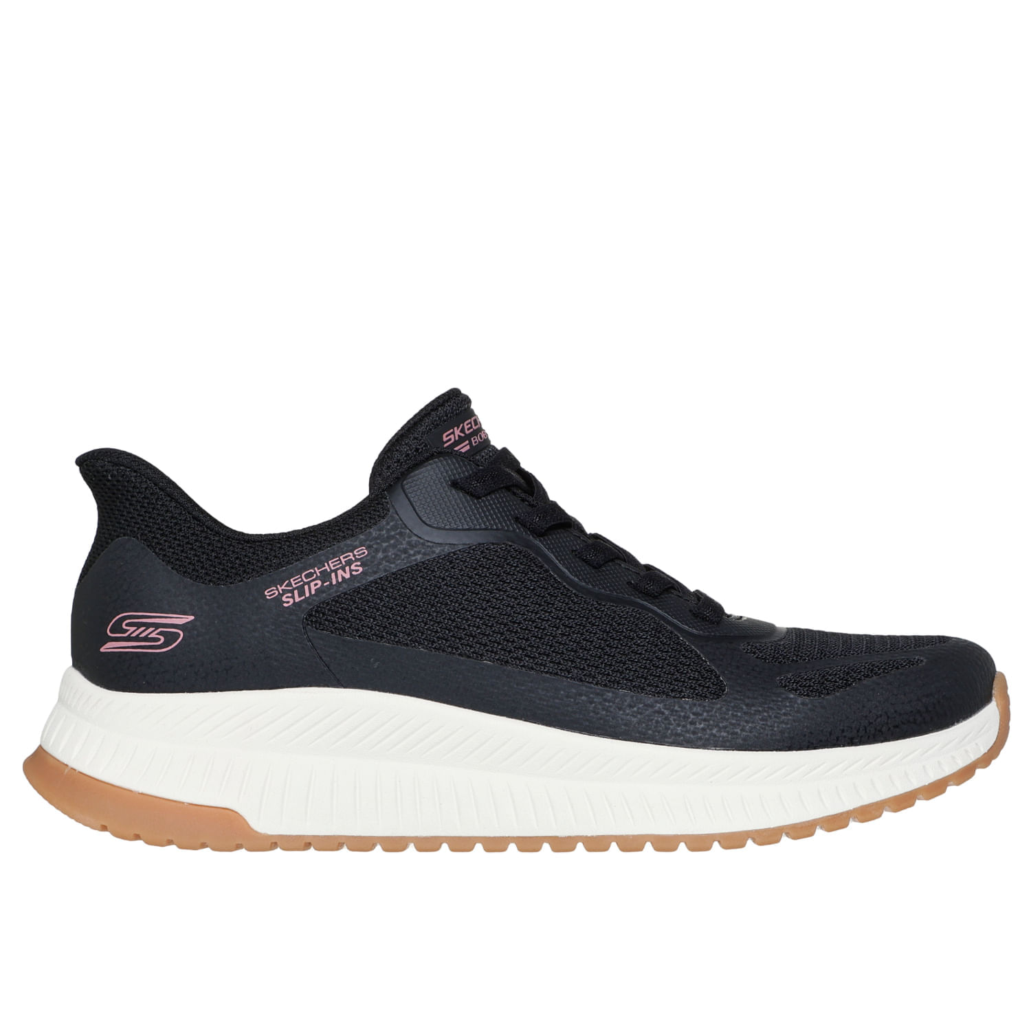 Zapatillas Urbanas Skechers Mujer Bobs Squad 4 117624-Blk Negro