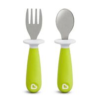 Set Cuchara Y Tenedor Munchkin Verde