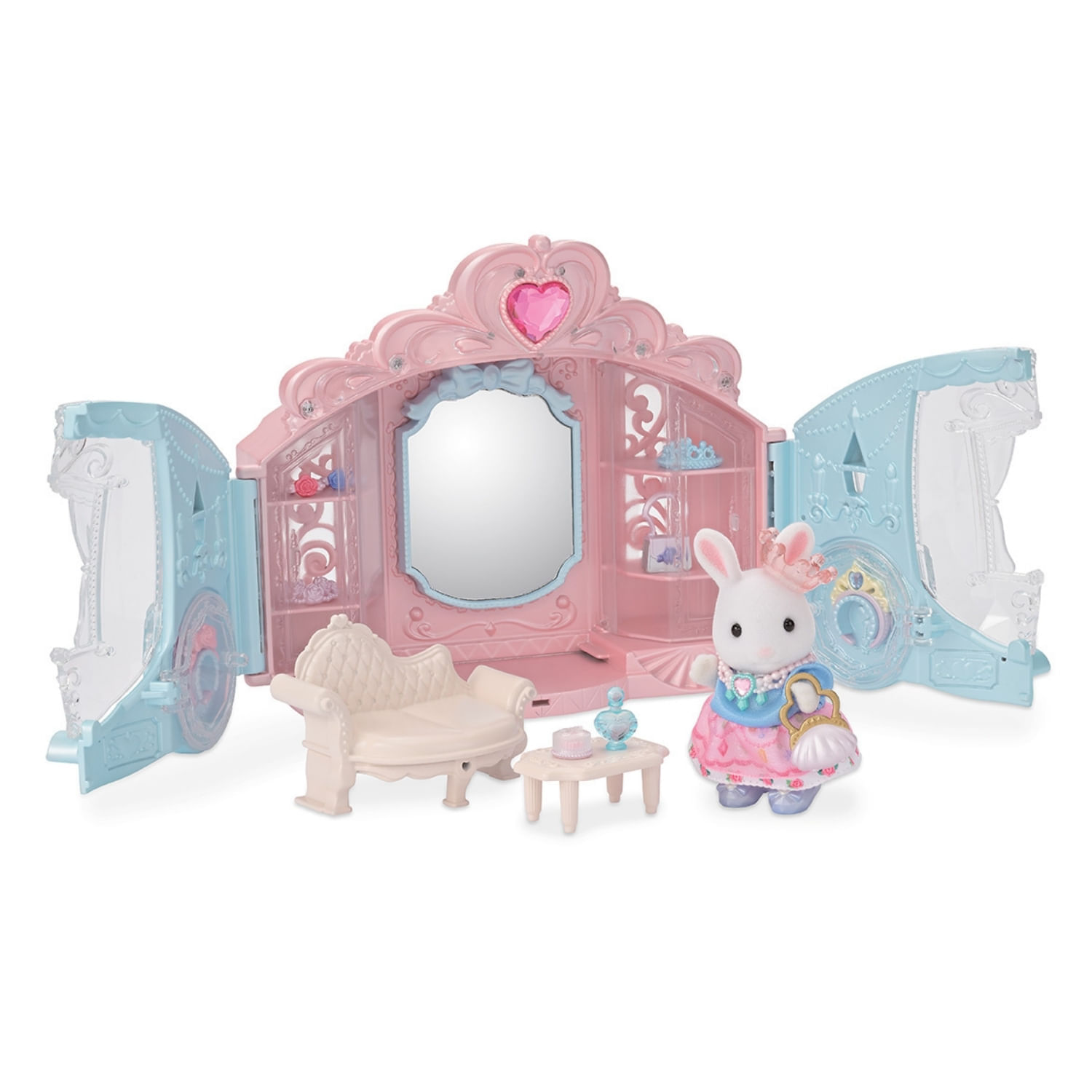 Vestidor Conejo Estilo Y Brillo Sylvanian Families