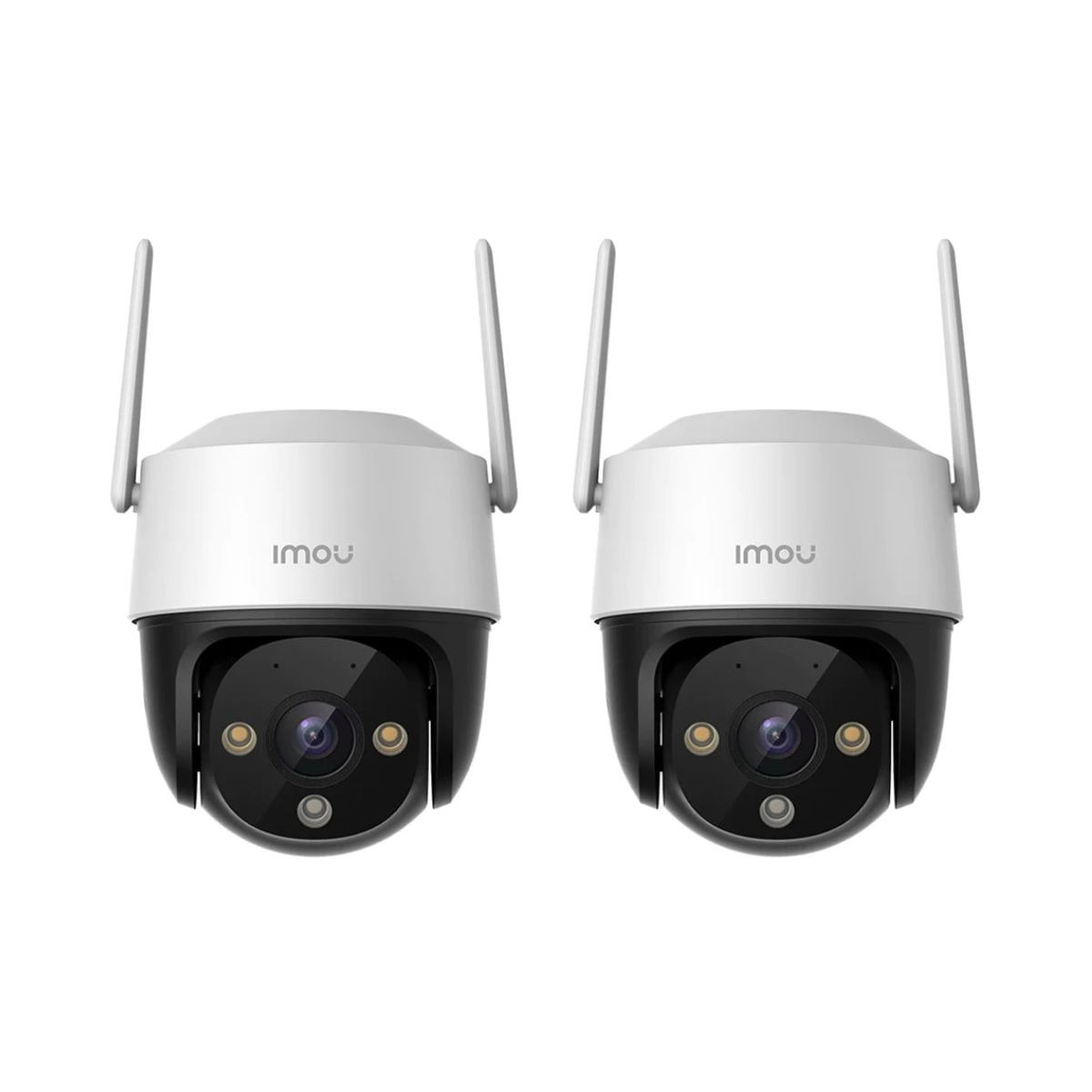 Kit de 2 Cámara seguridad Domo IMOU Crusier IPC-S42FN 2K 4MP 360° Exterior