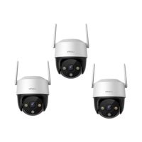Kit de 3 Cámara seguridad Domo IMOU Crusier IPC-S42FN 2K 4MP 360° Exterior