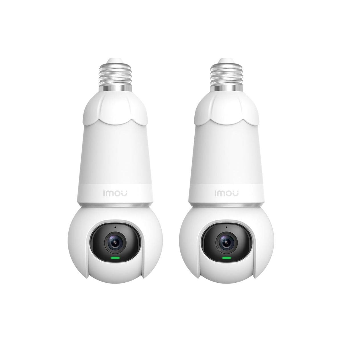 Kit de 2 Cámara Seguridad Foco Wifi Bulb Cam 3MP 360° - Imou