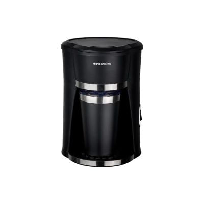 CAFETERA PERSONAL NEGRA 420W TAURUS – PERSONAL COFFEE - Potencia: 420W -OFERTA!