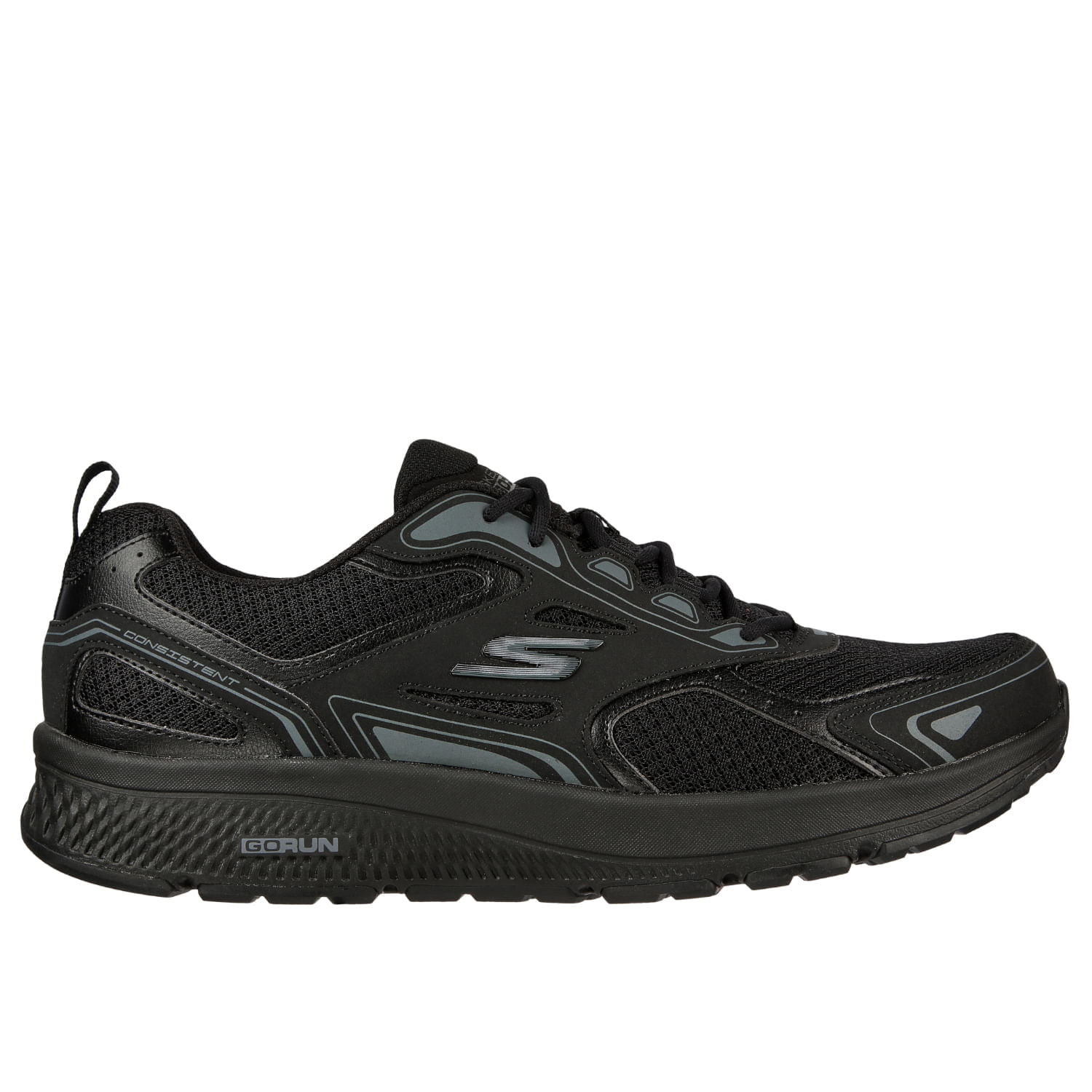 Zapatillas Running Skechers Hombre Run Consistent 220034-Bkcc. Negro