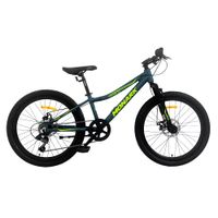 Bicicleta Niño Monark Mirage Aro 24 Gris Amarillo