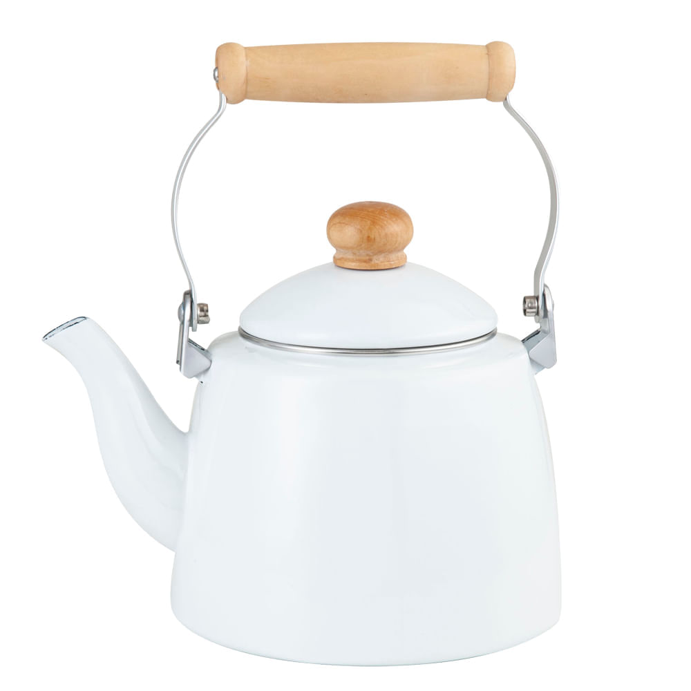 Tetera con Mango Madera DECO HOME