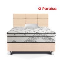 Dormitorio Boxet Blocks Pocket Advance 1.5 Plazas Champagne
