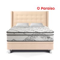 Dormitorio Boxet Gold Pocket Advance Queen Champagne