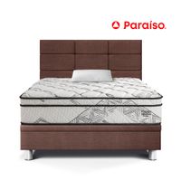 Dormitorio Boxet Blocks Pocket Advance 1.5 Plazas Chocolate
