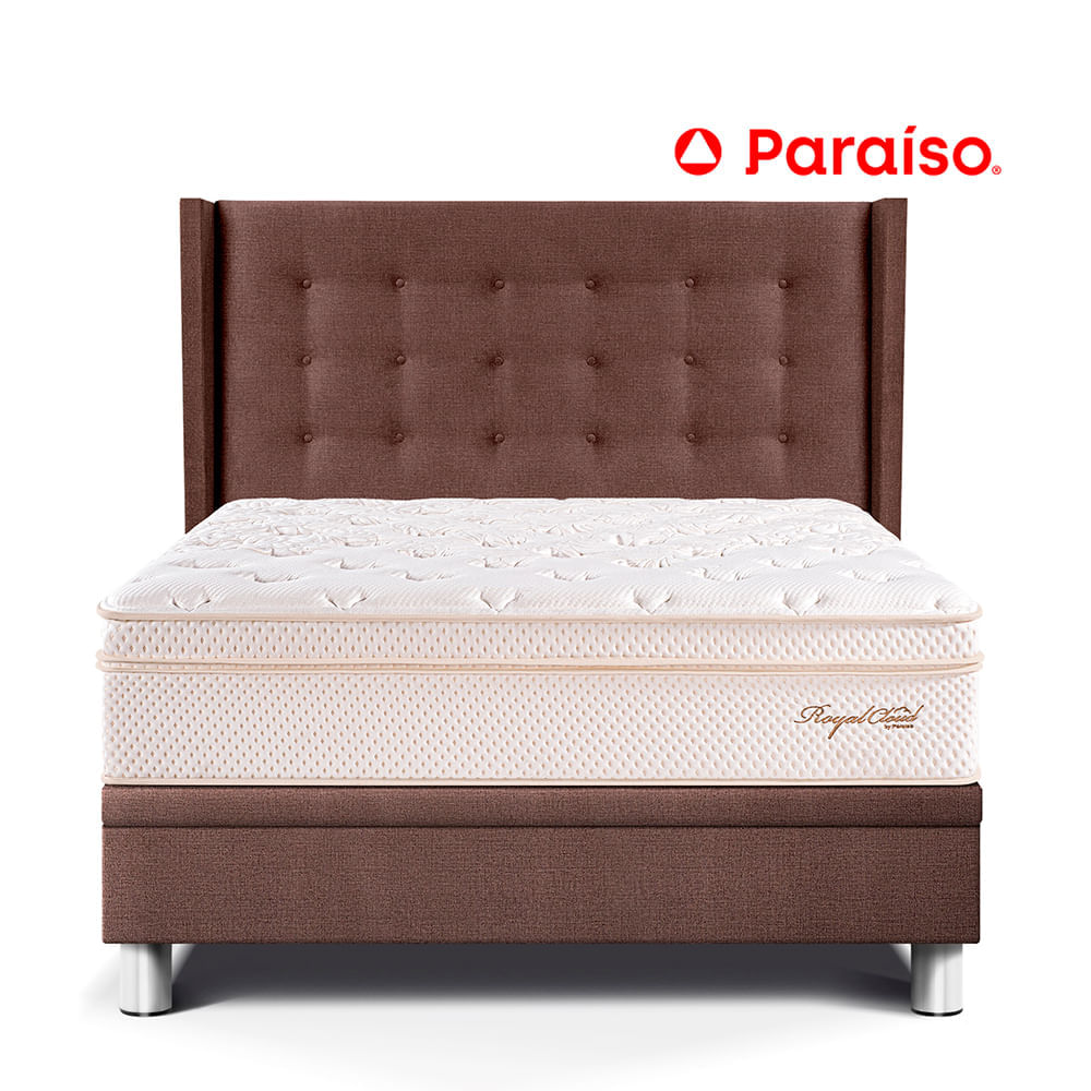 Dormitorio Boxet Gold Royal Cloud Queen Chocolate