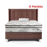 Dormitorio Boxet Gold Pocket Advance 1.5 Plazas Chocolate