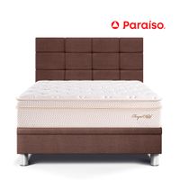 Dormitorio Boxet Blocks Royal Cloud 2 Plazas Chocolate