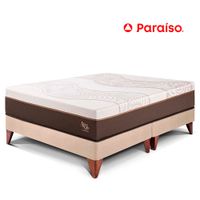 Cama Europea Royal Abrazzo King Champagne