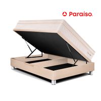 Cama Boxet Royal Cloud 1.5 Plazas Champagne