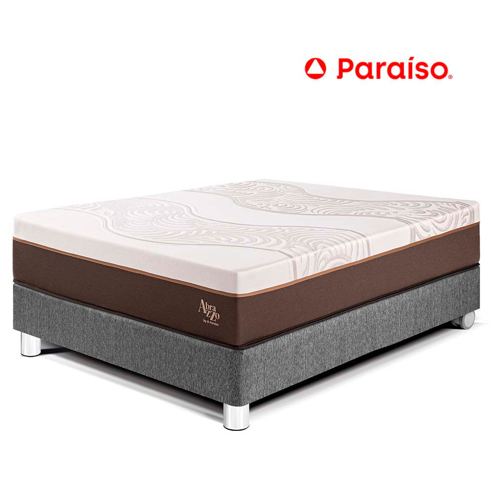 Cama Royal Abrazzo 2 Plazas Gris