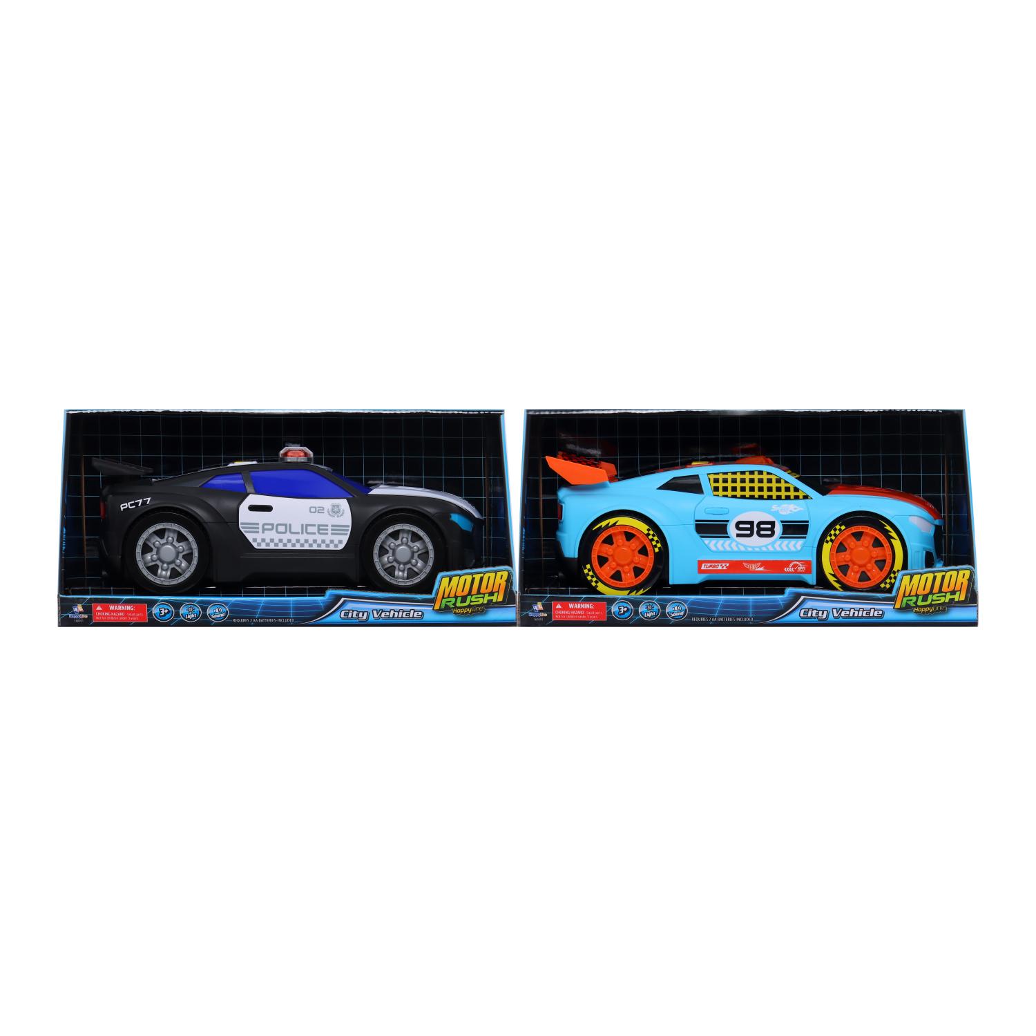 Auto Grande Motor Rush Con Luz Y Sonido