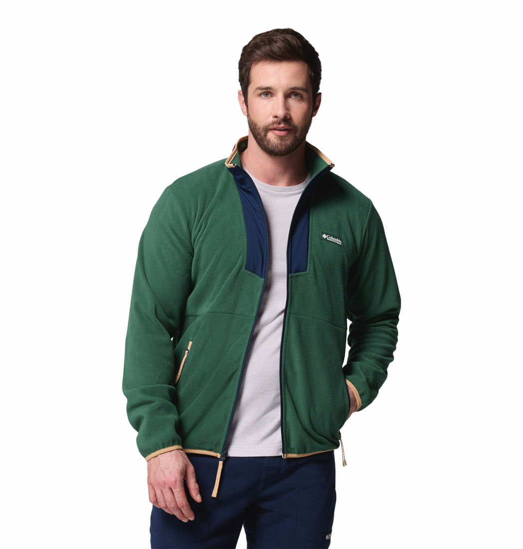 Polar Para Hombre de Cierre Completo Sequoia Grove™ Verde Vestuario