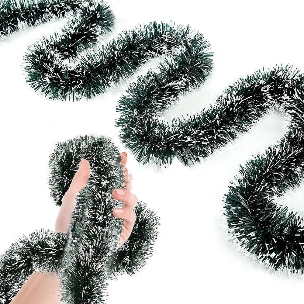 3Unid Guirnaldas navideñas enredadera de navidad 270cm x 9cm Jaspedas