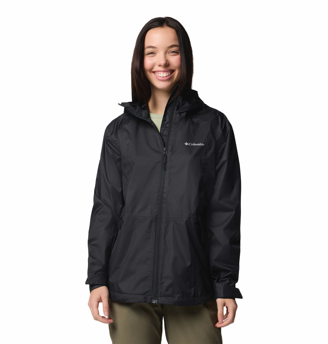 Casaca Para Mujer Impermeable Inner Limits™ III Negra Vestuario