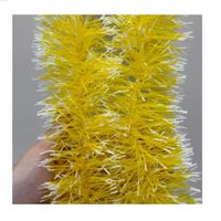 3 Unid Guirnaldas navideñas 2mts x 7cm Enredaderas amarillas